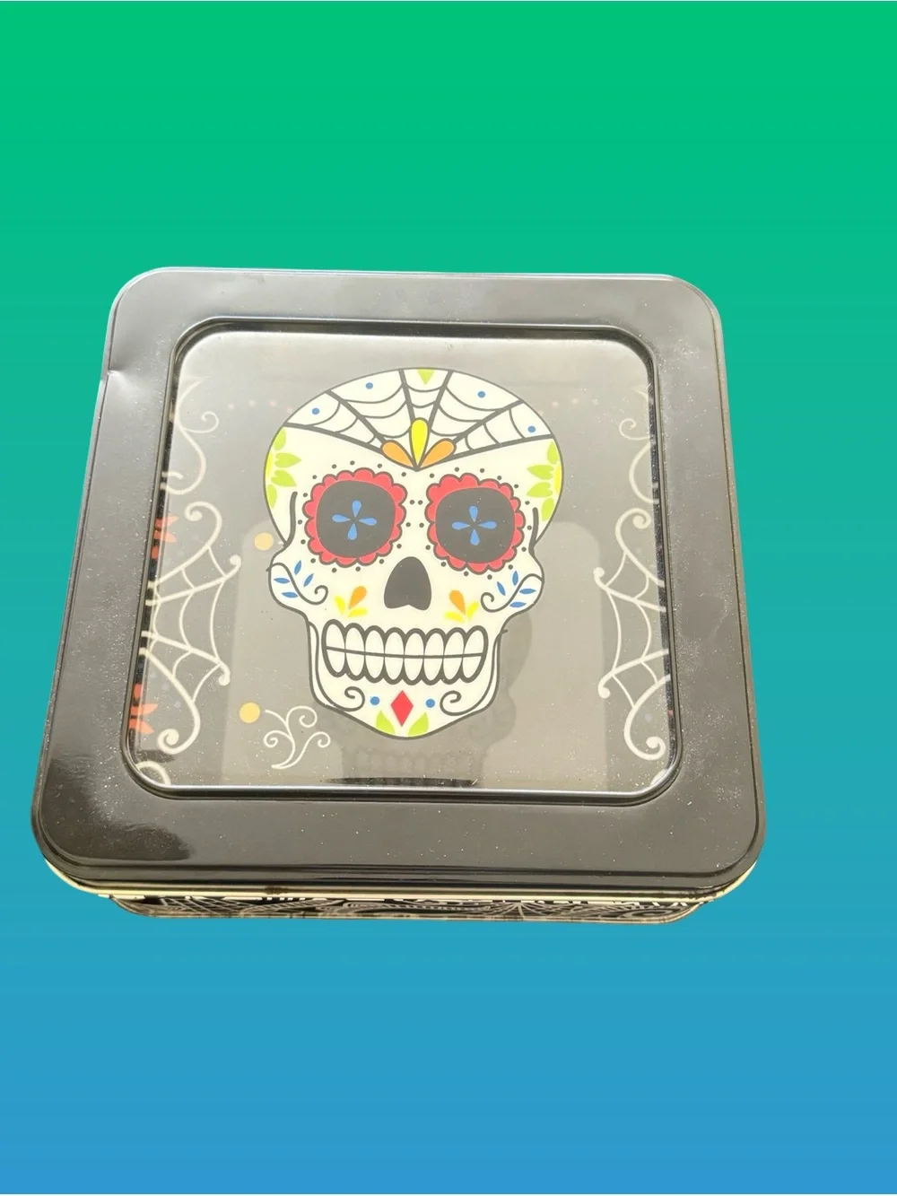 Sugar Skull Tin